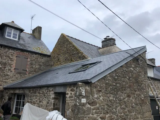 demoussage de toiture combourg